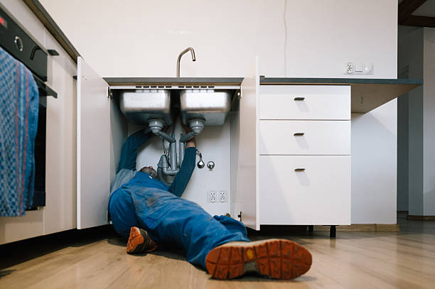 Professional Plumbing technician working in Maple Lake, MN